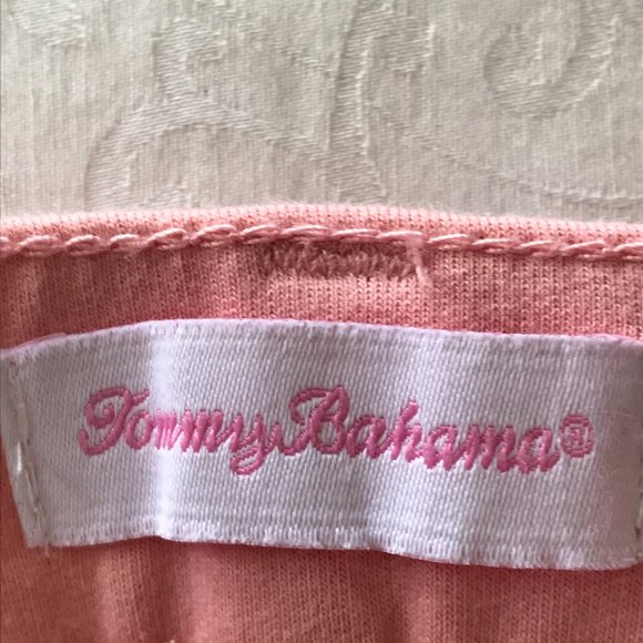 Tommy Bahama Jegging Women Size 12 Pink Mid Rise Stretch Stretch Back Pocket - Picture 3 of 13